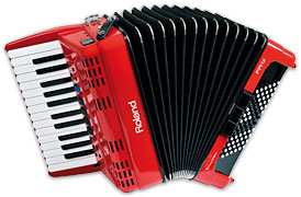 Фото Цифровой аккордеон Roland FR-1x (Red)