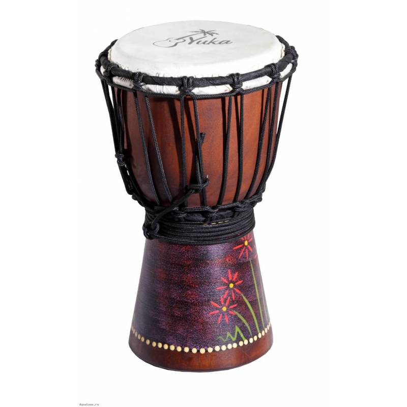 Фото YUKA DJWD06-12 - Джембе с верёвочной настройкой Юка