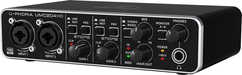 Фото Behringer UMC204HD