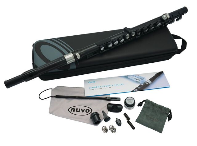 Фото NUVO Student Flute Kit - Black/Silver