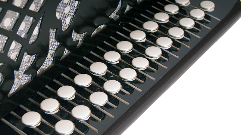 Фото Гармонь "Чайка 204" Шуйская гармонь S6XL-A-BLACK