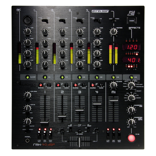 Фото Reloop RMX-40 DSP BlackFire Edition