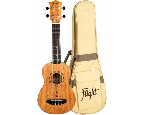 Фото Укулеле сопрано FLIGHT DUS371 MAH