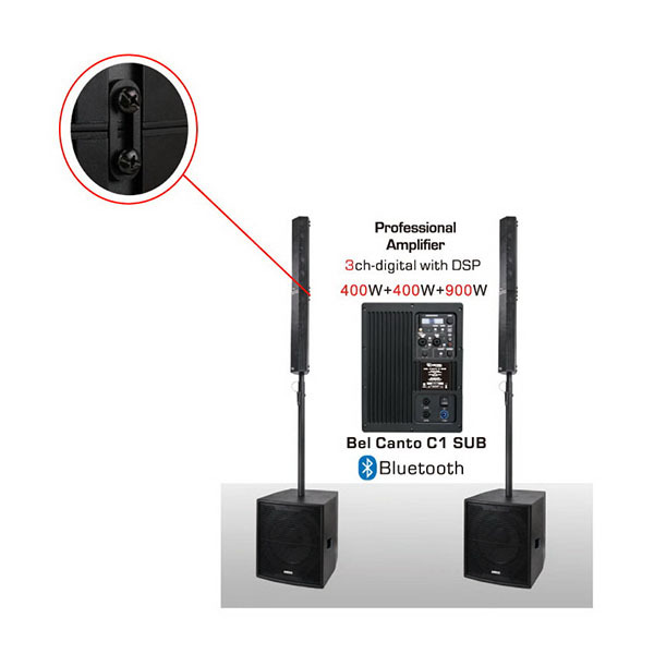 Фото Пассивная акустическая система VOLTA Bel Canto C1 W