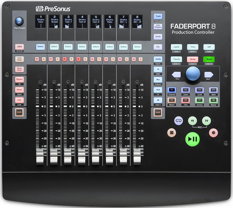 Фото PreSonus FaderPort 8