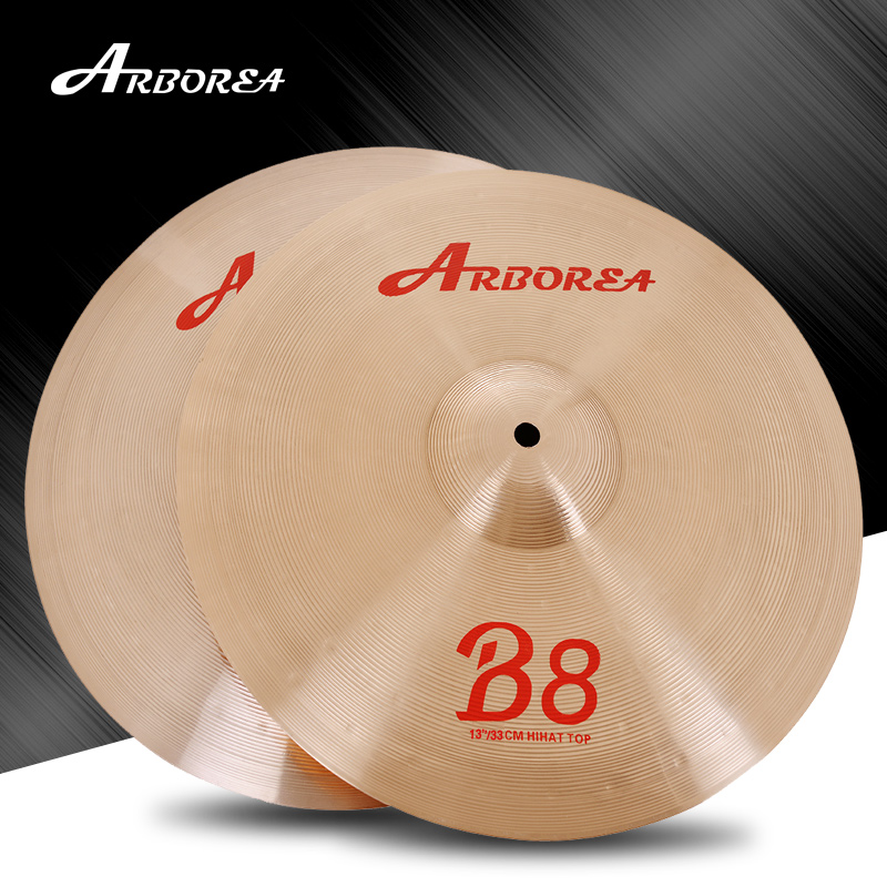 Фото Две тарелки 13" Arborea B813HH B8 Series Hi-Hat