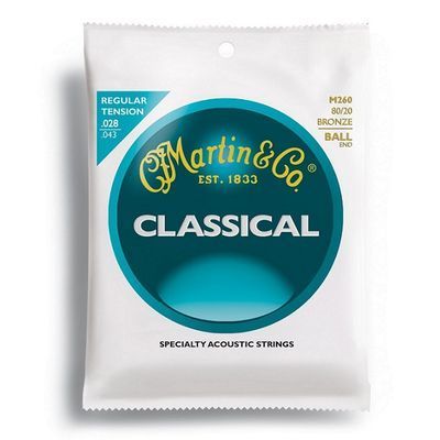 Фото Струны для классической гитары Martin M260