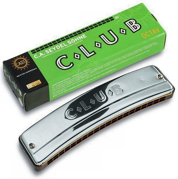 Фото Губная гармошка октавная Seydel Sohne 31400C Club 40 C