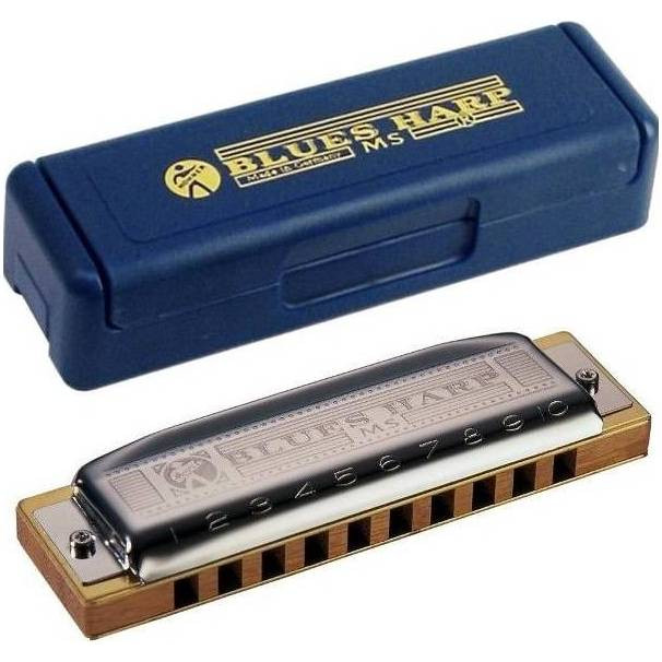 Фото HOHNER Blues Harp 532/20 MS A - Губная гармоника диатоническая Хонер