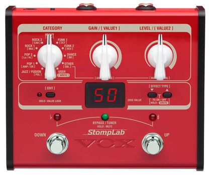 Фото Процессор эффектов VOX STOMPLAB 1B