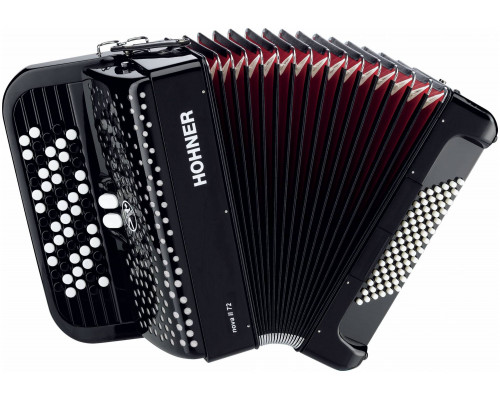 Фото HOHNER Nova II 72 black - Баян Хонер