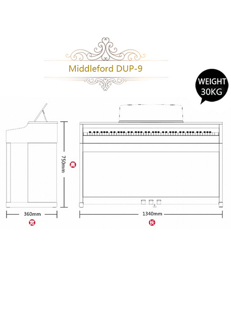 Фото Пианино Middleford DUP-9