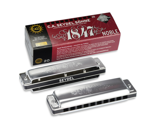 Фото Губная гармошка Seydel Sohne 16501HBB 1847 Noble High Bb