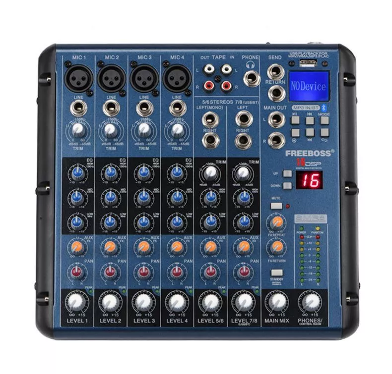 Фото Микшерный пульт FREEBOSS SMR8
