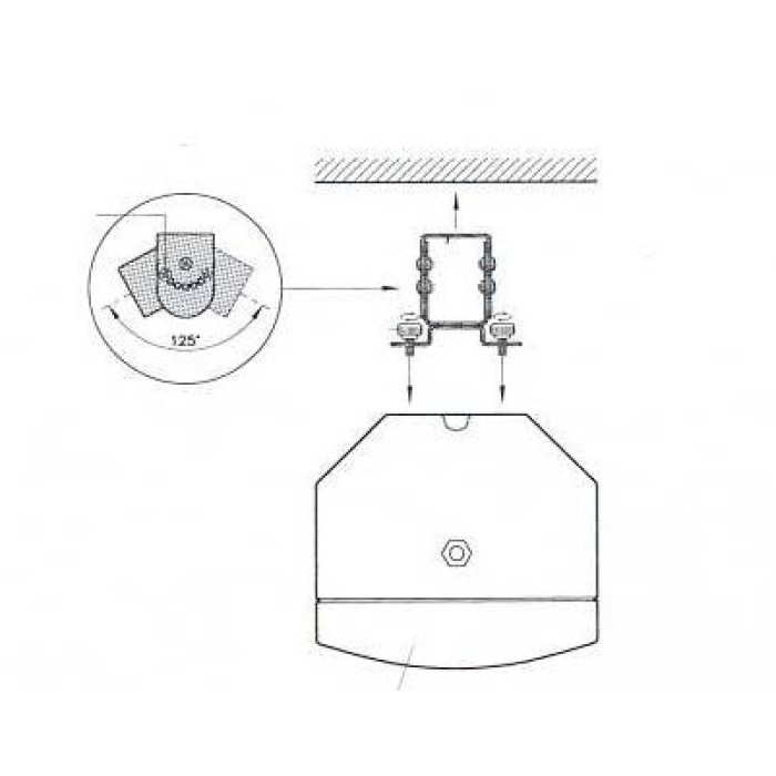 Фото Крепеж настенный RCF MA 3-5W
