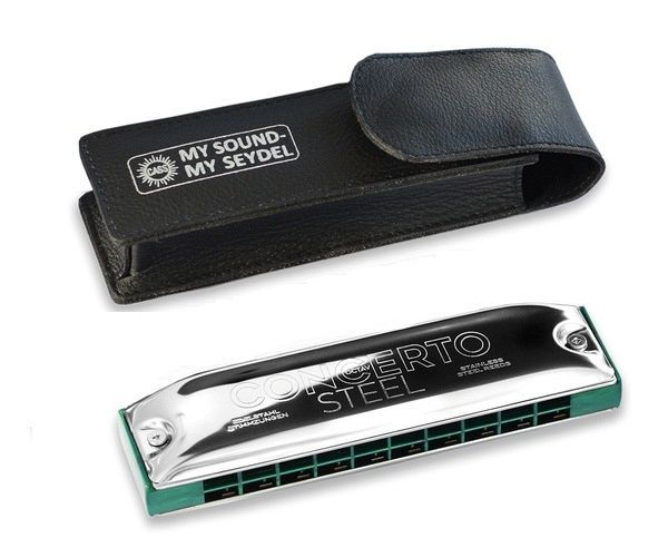 Фото Губная гармошка октавная Seydel Sohne 31401C Concerto Steel C