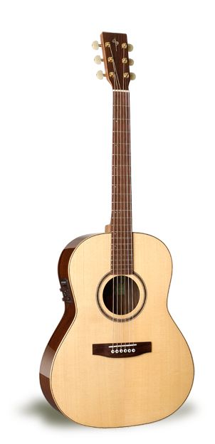 Фото Simon & Patrick SHOWCASE FOLK ROSEWOOD+Кейс  акустическая гитара Grand Auditorium, цвет - натуральны