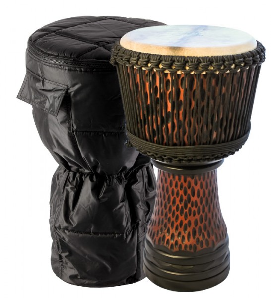 Фото YUKA DJWPROPLUS12-24Leopard W/BAG - Джембе
