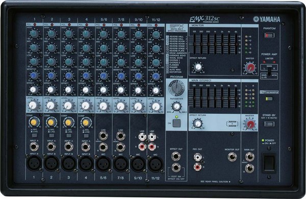 Фото Аналоговый микшер YAMAHA EMX312SC