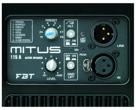 Фото Активная акустическая система FBT MITUS 115A