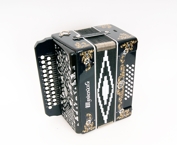 Фото Гармонь "Шуйская" Шуйская гармонь S51XL-A-BLACK