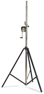 Фото Work LW-130 SALE  раздвижная световая стойка с лебедкой 3м. макс. нагрузка 100кг