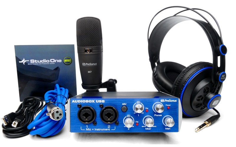 Фото Комплект для звукозаписи Presonus AUDIOBOX STUDIO