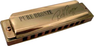 Фото Губная гармоника HERING Rod Piazza-Pure Bronze A