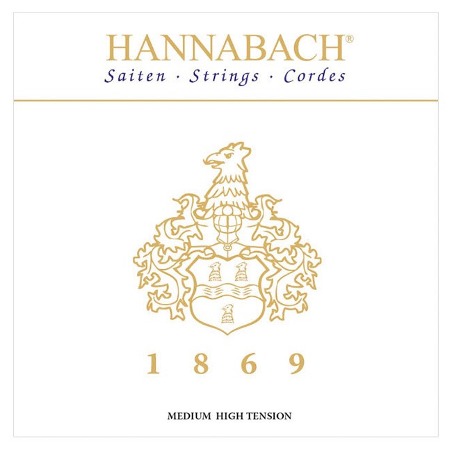 Фото Комплект струн для классической гитары, средне-сильное натяжение Hannabach 1869MHT 1869