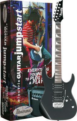 Фото IBANEZ GRX70DXJU BLACK NIGHT NEW JUMPSTART PACKAGE
