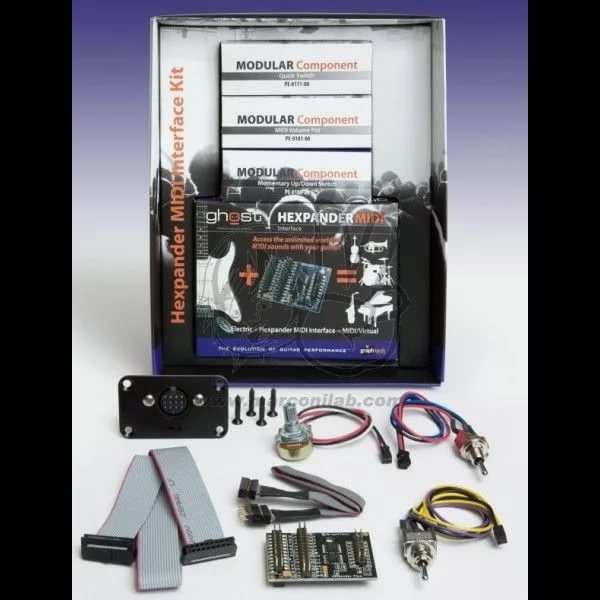 Фото Graph Tech PK-0440-00  Полифонический (MIDI) преамп Hexpander для пьезо-бриджей