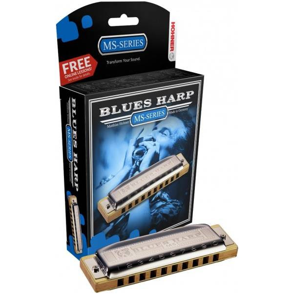 Фото HOHNER Blues Harp 532/20 MS A - Губная гармоника диатоническая Хонер