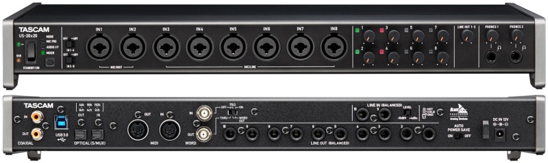 Фото Tascam US-20x20 Рекордер