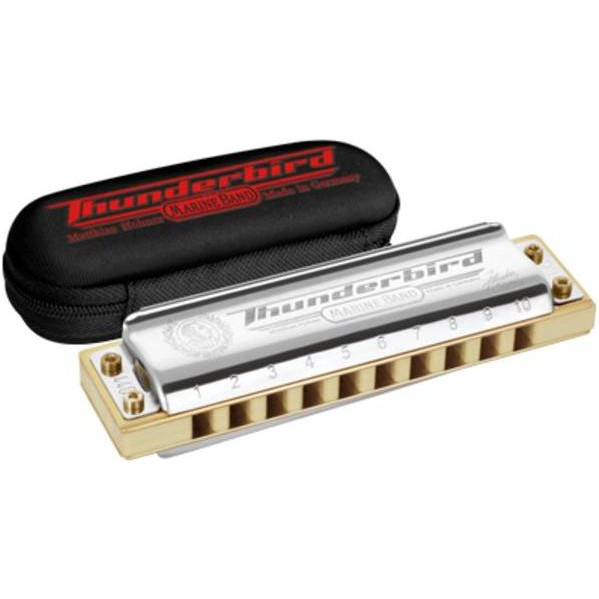 Фото HOHNER Marine Band Thunderbird D low - Губная гармоника диатоническая Хонер
