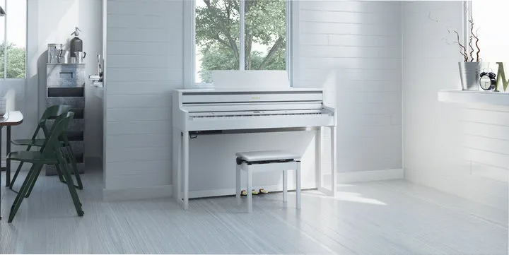 Фото Цифровое фортепиано ROLAND HP702 WH SET ( комплект)