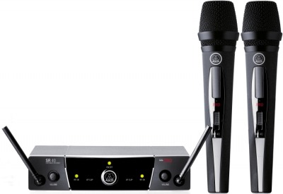 Фото AKG WMS40Pro dual vocal радиосистема с 2-мя вокальными передатчиками с капсюлями D880