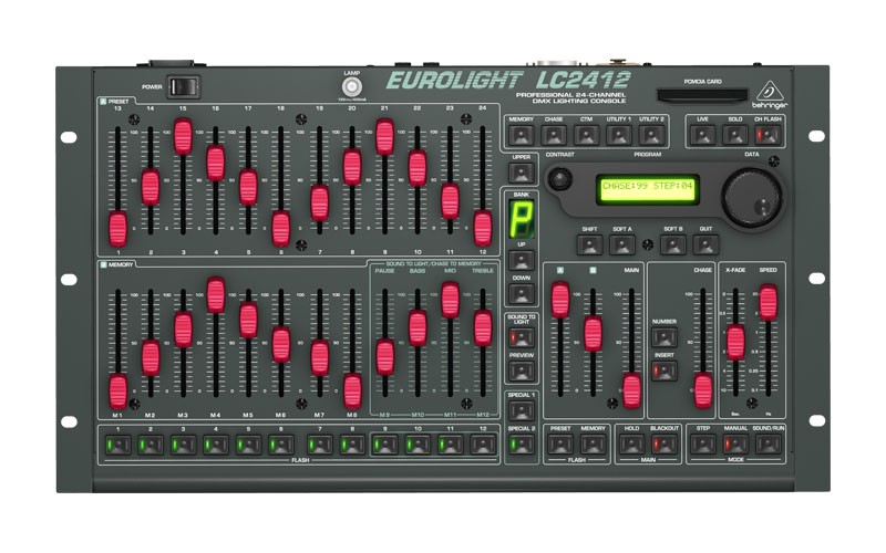 Фото DMX световой пульт Behringer LC2412