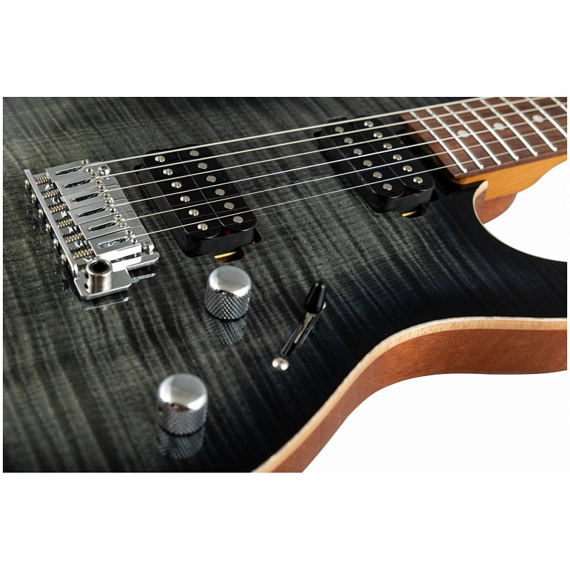 Фото Электрогитара KEIPRO KT-Deluxe-F H.H THBK + bag