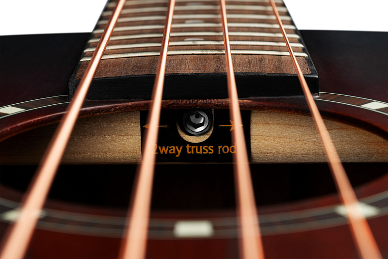 Фото Акустическая бас-гитара Ortega D7E-BFT-4 Deep Series 7