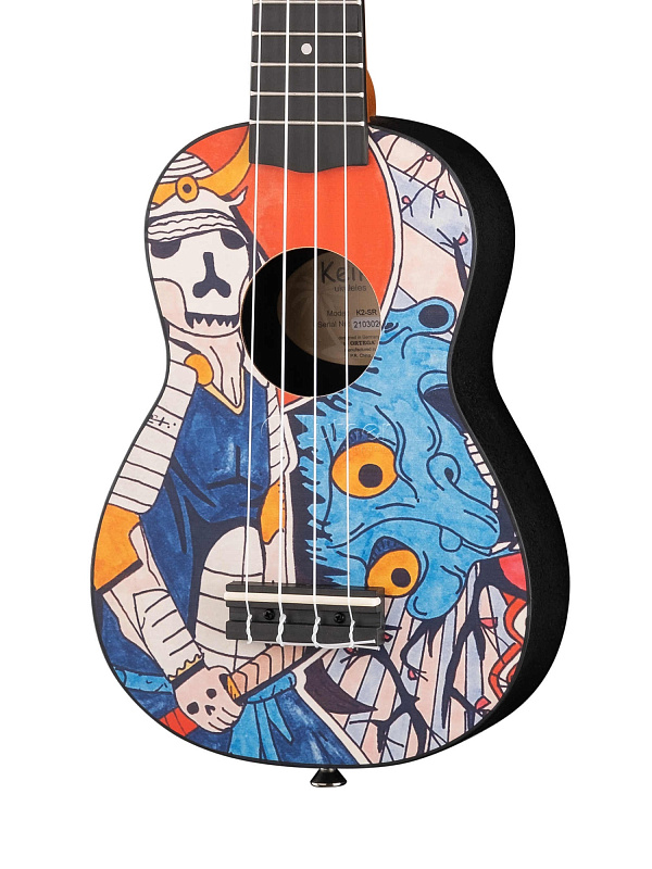 Фото Укулеле сопрано Ortega K2-SR Keiki Designer Series