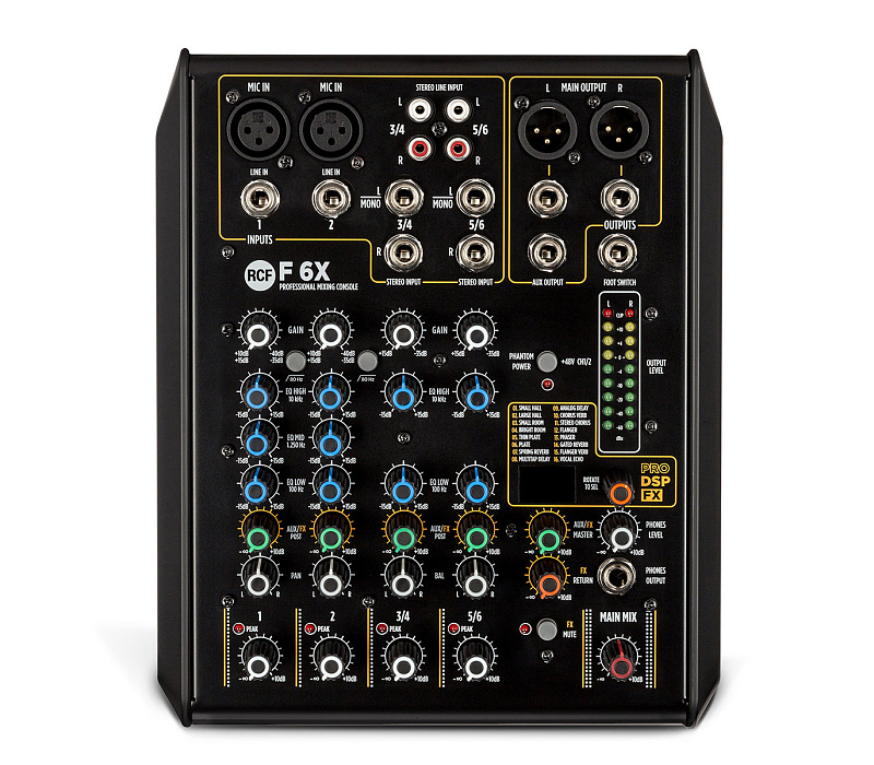 Фото Аналоговый микшерный пульт RCF F 6X