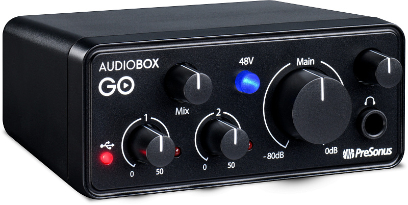 Фото Аудио интерфейс PreSonus AudioBox GO