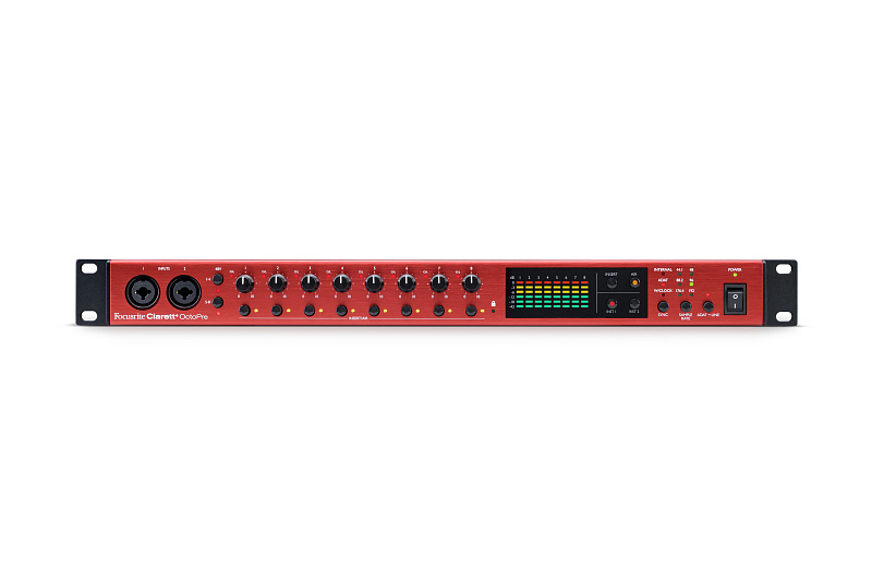 Фото Микрофонный предусилитель Focusrite Clarett+ OctoPre