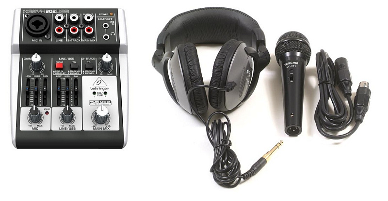 Фото Behringer Starter Pack набор для звукозаписи