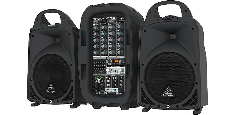 Фото Портативная система звукоусиления Behringer PPA500BT