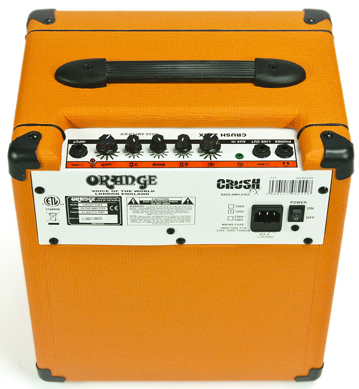 Фото Orange CR25(BX) Crush Pix Bass  Комбо для бас гитары
