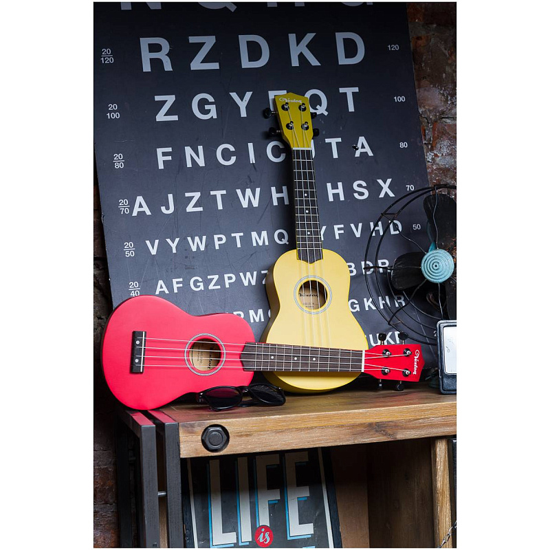 Фото Укулеле сопрано VESTON KUS 15 RD