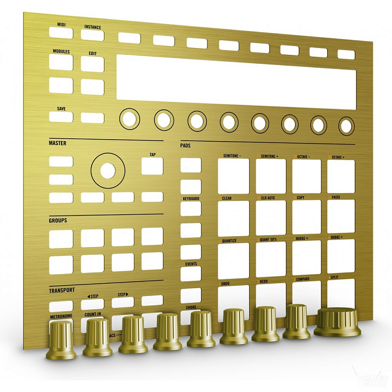 Фото Native Instruments Maschine Mk2 Custom Kit Solid Gold