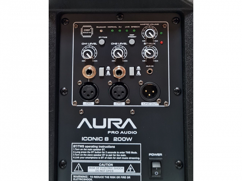 Фото Активная акустическая система AURA  ICONIC 8