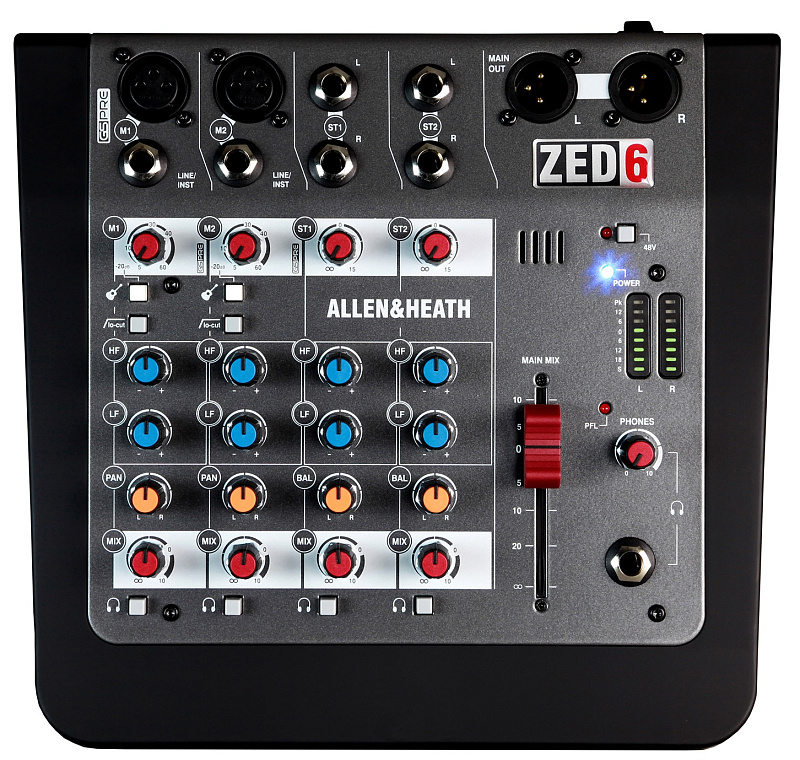 Фото ALLEN & HEATH ZED6 Микшерный пульт
